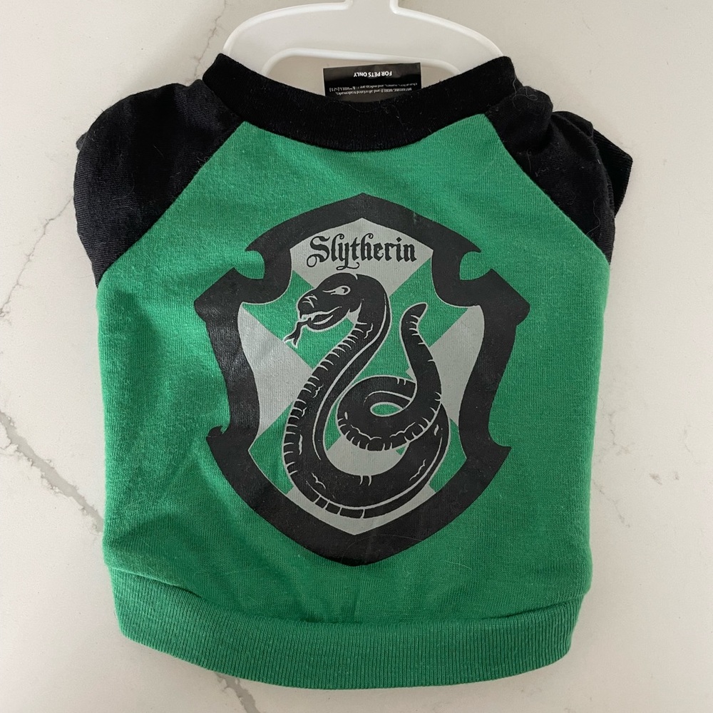 Harry Potter Slytherin Pet T-shirt size small